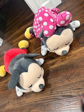 Disney Mickey & Minnie Mouse Plush Set | Classic Stuffed Animals